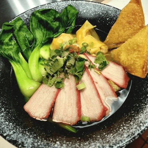 Roasted Pork Wonton Ramen